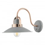 Liden - Matt Grey & Copper Wall Lamp Liden - Matt Grey & Copper Wall Lamp