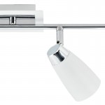 Loft - White & Polished Chrome 4 Spotlights Loft - White & Polished Chrome 4 Spotlights