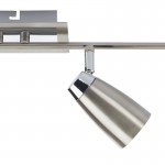 Loft - Satin & Polished Chrome 4 Spotlights Loft - Satin & Polished Chrome 4 Spotlights