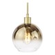 Dar-LYC0335 - Lycia - Gold 3 Light over Island Fitting with Gold Mirrored Ombre Glasses