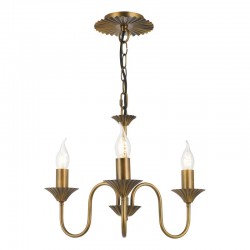 Lydian - Antique Bronze 3 Light Centre Fitting