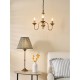 Dar-LYD0363 - Lydian - Antique Bronze 3 Light Centre Fitting