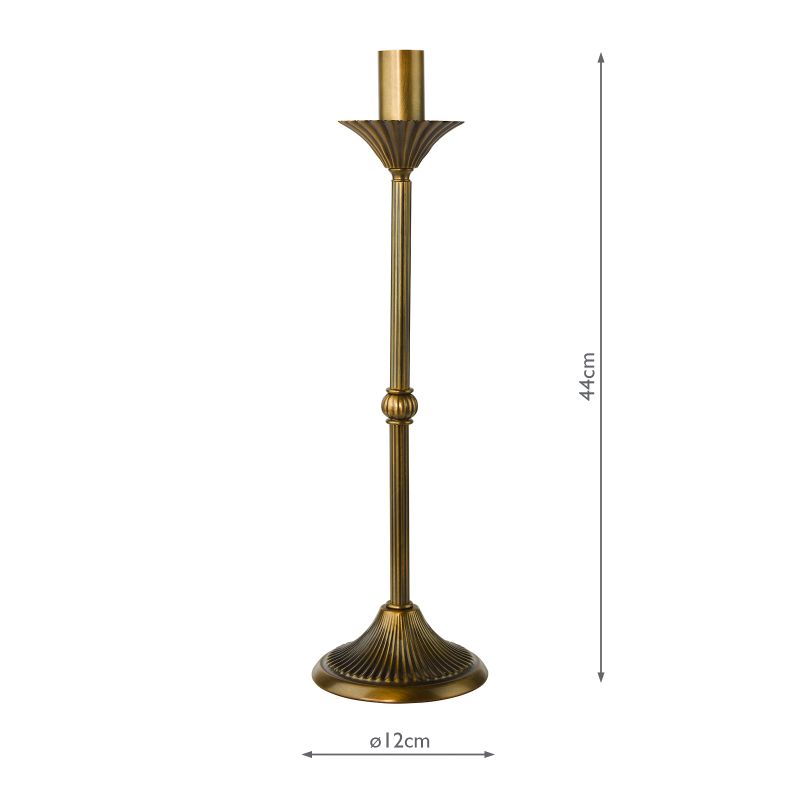Dar-LYD4263 - Lydian - Base Only - Antique Bronze Table Lamp