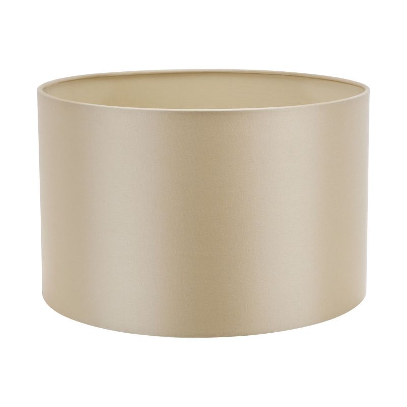 Dar-LYR1429 - Lyris - Shade Only - 35 cm Taupe Cotton Drum Shade