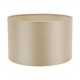 Dar-LYR1429 - Lyris - Shade Only - 35 cm Taupe Cotton Drum Shade