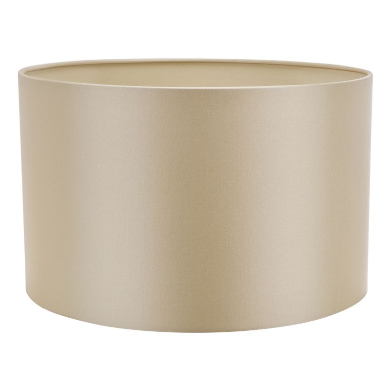 Dar-LYR1629 - Lyris - Shade Only - 40 cm Taupe Cotton Drum Shade