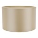 Dar-LYR1629 - Lyris - Shade Only - 40 cm Taupe Cotton Drum Shade