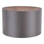 Lyris - Shade Only - 40 cm Grey Cotton Drum Shade Lyris - Shade Only - 40 cm Grey Cotton Drum Shade