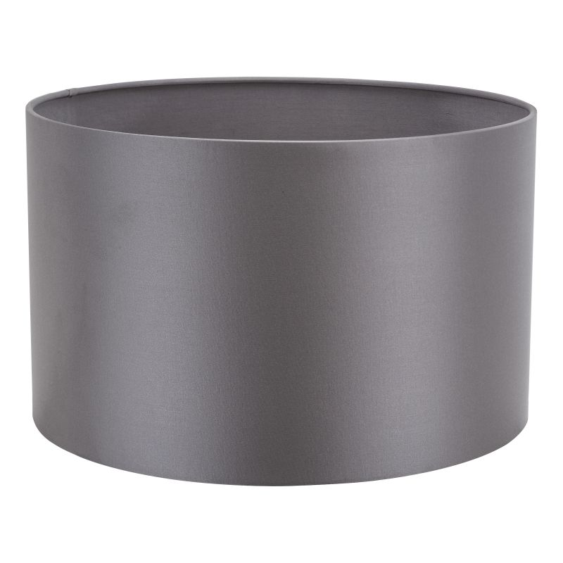 Dar-LYR1639 - Lyris - Shade Only - 40 cm Grey Cotton Drum Shade