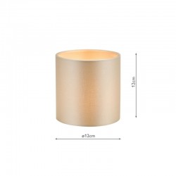 Lyris - Shade Only - 12 cm Taupe Cotton Drum Shade Lyris - Shade Only - 12 cm Taupe Cotton Drum Shade
