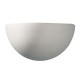 Dar-MAR0748 - Marino - Washer White Ceramic Half Wall Lights