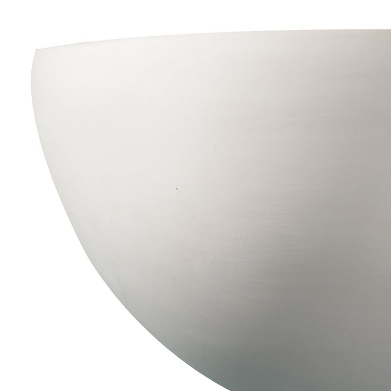 Dar-MAR0748 - Marino - Washer White Ceramic Half Wall Lights