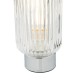 Wisebuys-MAS4150 - Mason - Ribbed Glass & Chrome Touch Table Lamp