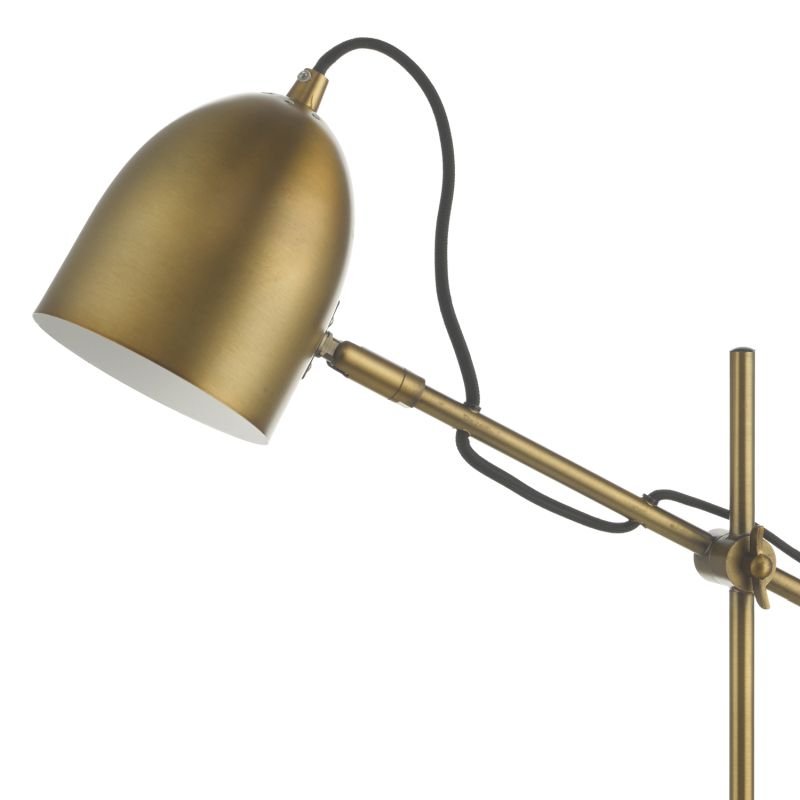 Dar-MEN4263 - Mendal - Bronze & Marble Desk Lamp