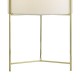 Dar-MIC4135 - Michaela - Satin Gold Table Lamp with White Shade