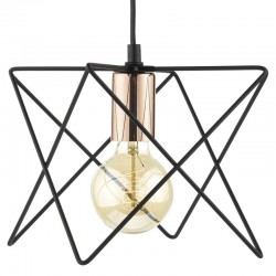 Midi - Black & Copper Pendant Midi - Black & Copper Pendant