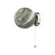 Wall Lights - Mikara - Marble Glass & Chrome Wall Lamp Dar-MIK0750 - Mikara - Marble Glass & Chrome Wall Lamp