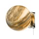 Wall Lights - Mikara - Marble Glass & Chrome Wall Lamp Dar-MIK0750 - Mikara - Marble Glass & Chrome Wall Lamp