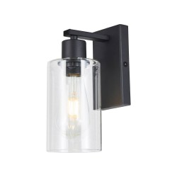 Miu - Black Wall Lamp with Clear Glass Miu - Black Wall Lamp with Clear Glass