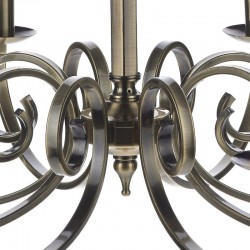 Murray - Decorative Antique Brass 8 Light Centre Fitting  Murray - Decorative Antique Brass 8 Light Centre Fitting