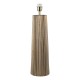 Dar-MYL4229 - Myla - Base Only - Bronze Ribbed Table Lamp