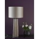 Dar-MYL4229 - Myla - Base Only - Bronze Ribbed Table Lamp