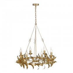 Nadria - Handmade Satin Gold 6 Light Pendant Nadria - Handmade Satin Gold 6 Light Pendant