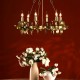 Dar-NAD0635 - Nadria - Handmade Satin Gold 6 Light Pendant