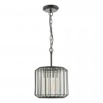 Naeva - Satin Black Pendant with Crystal Naeva - Satin Black Pendant with Crystal