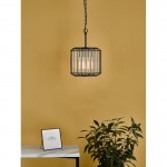 Naeva - Satin Black Pendant with Crystal Naeva - Satin Black Pendant with Crystal