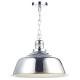 Ceiling Lights - Nantucket - Polished Chrome Single Hanging Pendant Dar-NAN0150 - Nantucket - Polished Chrome Single Hanging Pendant