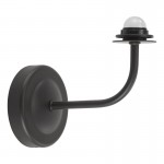 Navarro - Base Only - Rechargeable Matt Black Wall Light