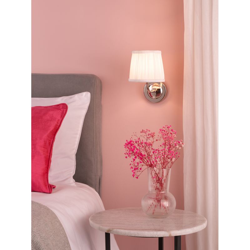 Dar-NAV0738 - Navarro - Base Only - Rechargeable Nickel Wall Light