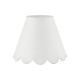 Dar-NER102 - Nerita - Shade Only - 25 cm Ivory Linen Shade