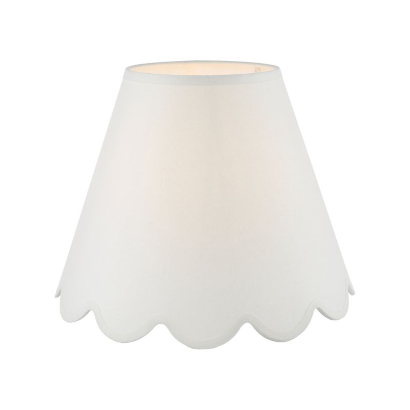 Dar-NER122 - Nerita - Shade Only - 30 cm Ivory Linen Shade