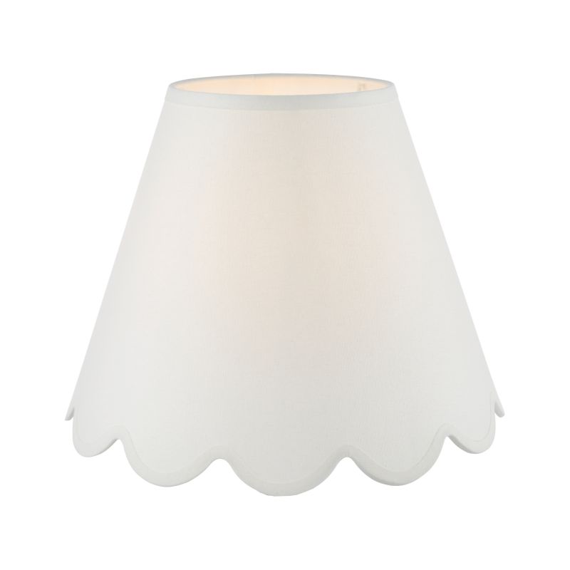 Dar-NER142 - Nerita - Shade Only - 35 cm Ivory Linen Shade