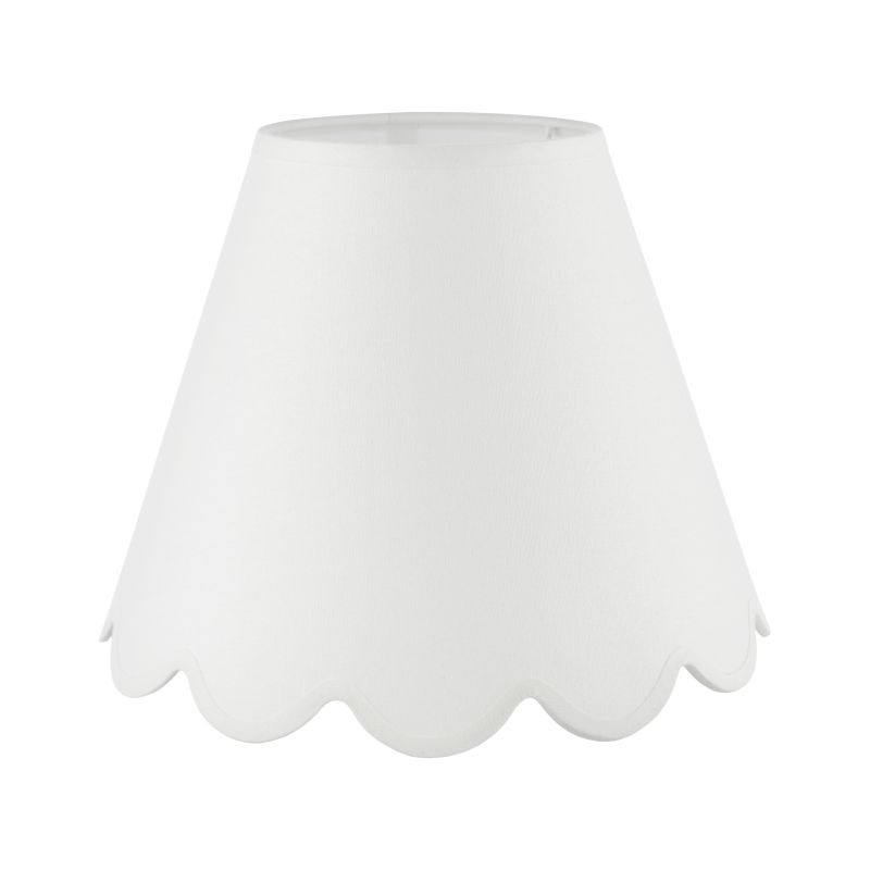 Dar-NER142 - Nerita - Shade Only - 35 cm Ivory Linen Shade