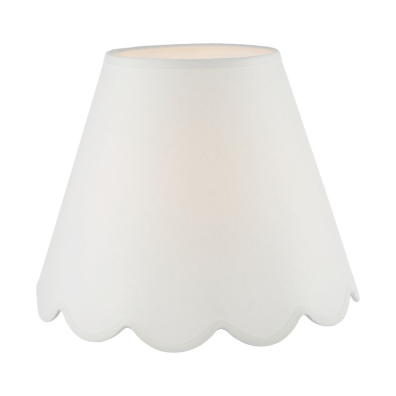 Dar-NER162 - Nerita - Shade Only - 40 cm Ivory Linen Shade