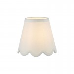 Nerita - Shade Only - 15 cm Ivory Linen Shade Nerita - Shade Only - 15 cm Ivory Linen Shade