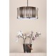 Dar-NET0363 - Netra - Satin Bronze 3 Light Pendant with Ivory Inner Shade