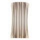 Dar-NET0963 - Netra - Satin Bronze Wall Lamp with Ivory Inner Shade