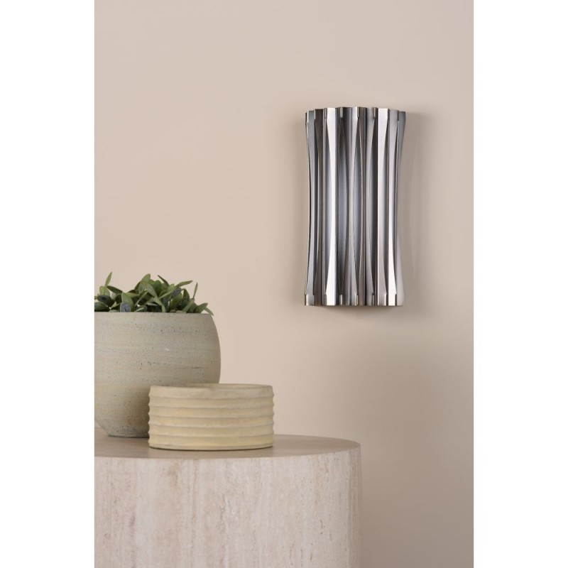 Dar-NET0963 - Netra - Satin Bronze Wall Lamp with Ivory Inner Shade