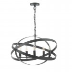 Nitya - Black 5 Light Centre Fitting Nitya - Black 5 Light Centre Fitting