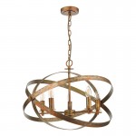 Nitya - Matt Oiled Copper 5 Light Centre Fitting Nitya - Matt Oiled Copper 5 Light Centre Fitting