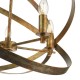 Dar-NIT0564 - Nitya - Matt Oiled Copper Metal 5 Light Centre Fitting