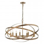 Nitya - Matt Oiled Copper 8 Light Centre Fitting Nitya - Matt Oiled Copper 8 Light Centre Fitting