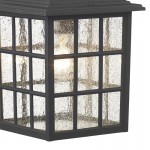 Norfolk - Outdoor Black Lantern Wall Lamp