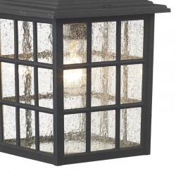 Norfolk - Outdoor Black Lantern Wall Lamp Norfolk - Outdoor Black Lantern Wall Lamp