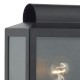 Dar-NOT2122 - Notary - Outdoor Big Black Lantern Wall Lamp