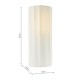 Dar-NOU0763 - Noura - Wall Lamp with Ivory Shade